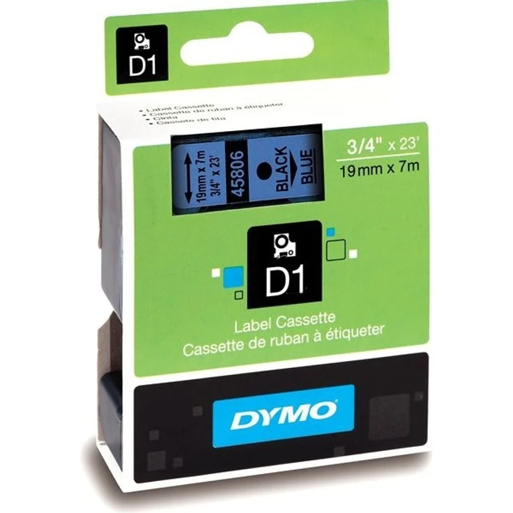 Dymo S0720860 / 45806 Druckerzubehör schwarz blue original - Preisvergleich – Bild 1
