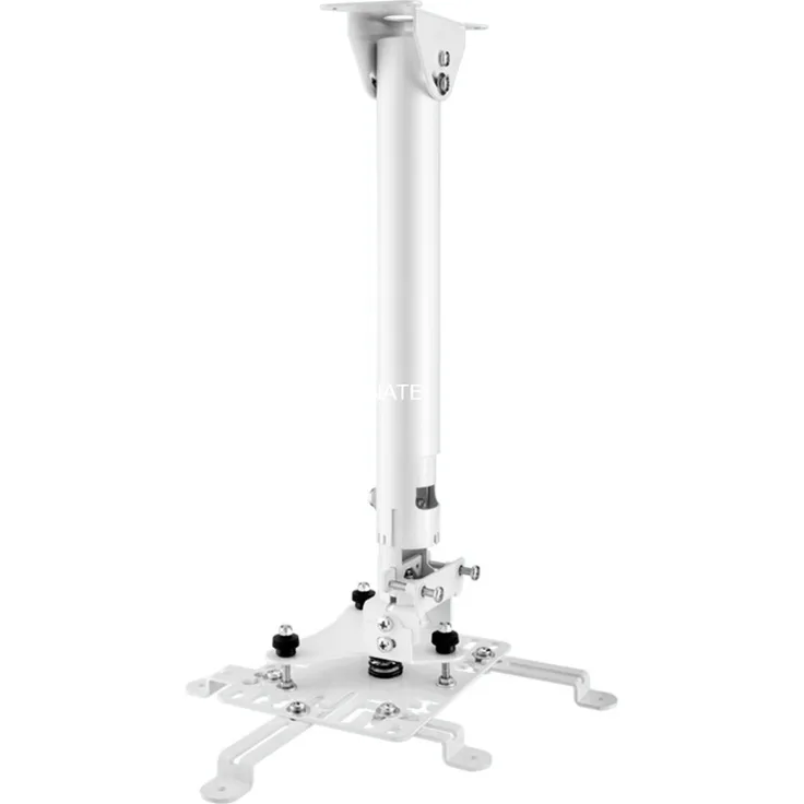 HAGOR HA BDH 490-750 mm Beamer-Deckenhalter neigbar 25kg max Traglast inkl Kabelfuehrung Deckenabstand 490-750mm