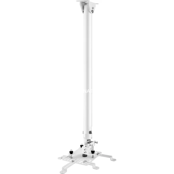 HAGOR HA BDH 700-1250 mm Beamer-Deckenhalter neigbar 25kg max Traglast inkl Kabelfuehrung Deckenabstand 700-1250mm