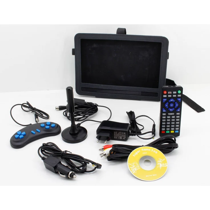 Soundmaster DVD-Player tragbar m.DVB-T2 HD-Tuner PDB1910SW sw, PDB1910SW – Bild 8