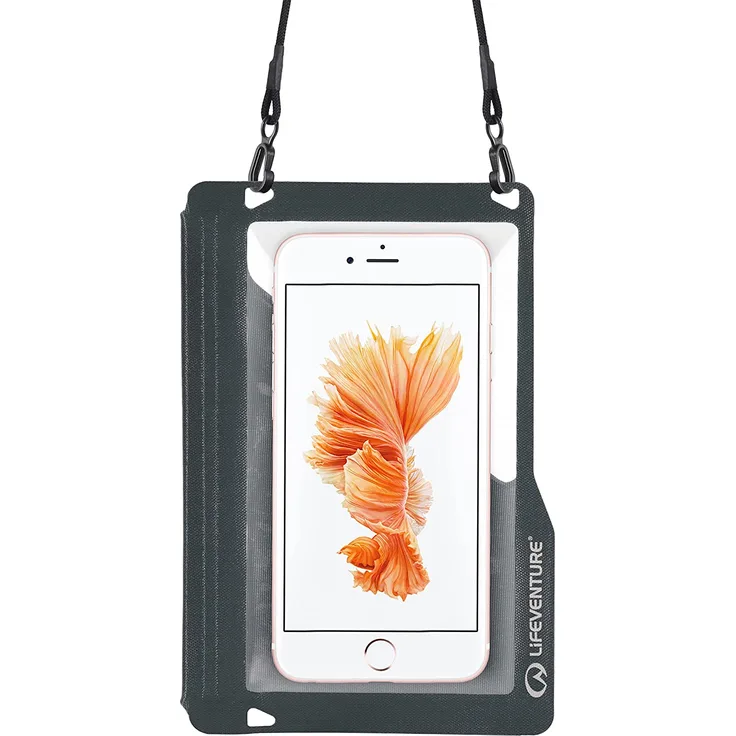 Lifeventure Telefontasche wasserdicht 170 x 100 mm Nylon grau