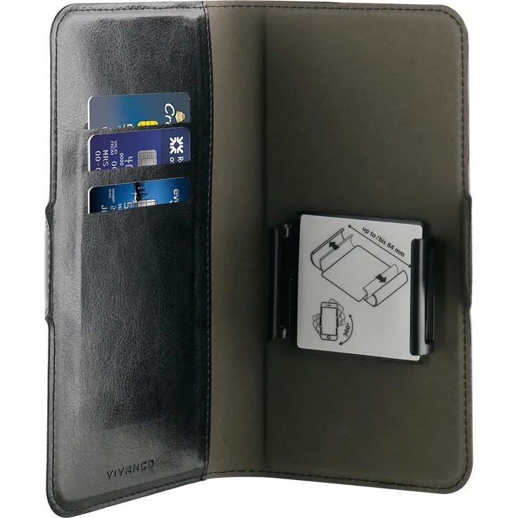 Vivanco Universal Book Case Gr. L (Schwarz)