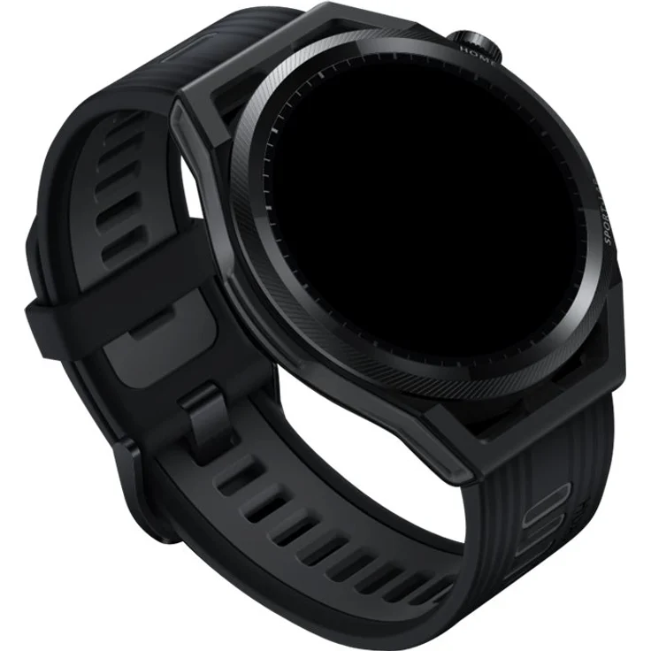 Huawei Watch GT Runner Smartwatch GPS, Unisex, 46mm, Keramikgehäuse, Kunststoffarmband, Schwarz – Bild 4