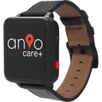 Lupus ANIO Care+ Senioren-Smartwatch GPS, Unisex, Notruffunktion, Schwarz