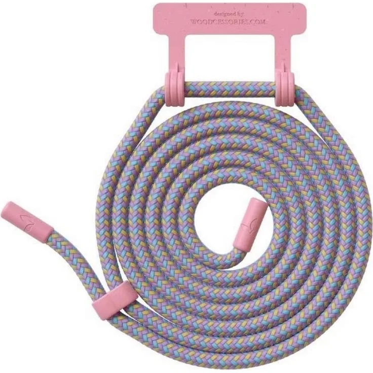Woodcessories Lanyard für Change Case, pink-lila