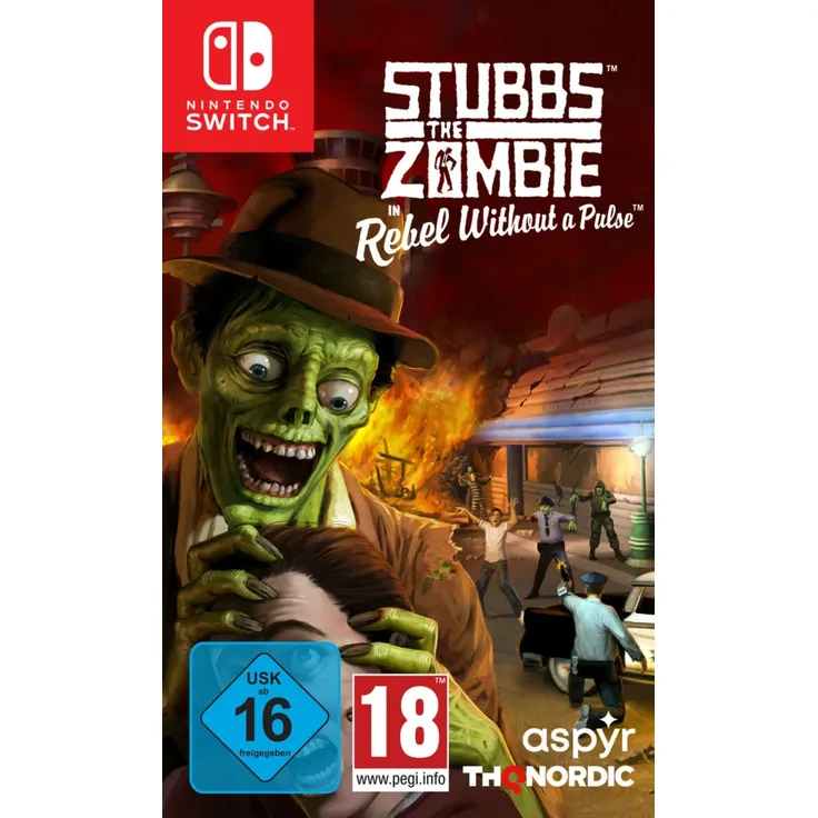 Stubbs the Zombie in Rebel Without a Pulse (Switch)