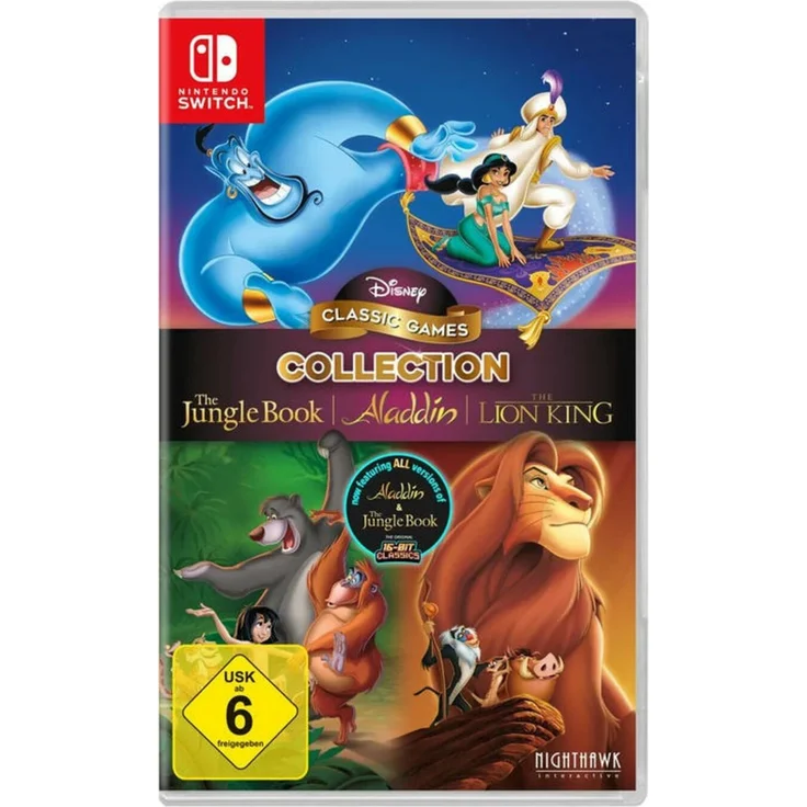 Disney Classic Games: The Jungle Book + Aladdin + The Lion King (Switch)  – Bild 1