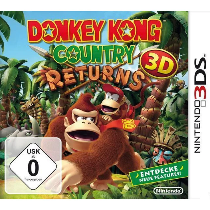 Donkey Kong Country Returns 3D (3DS) – Bild 1