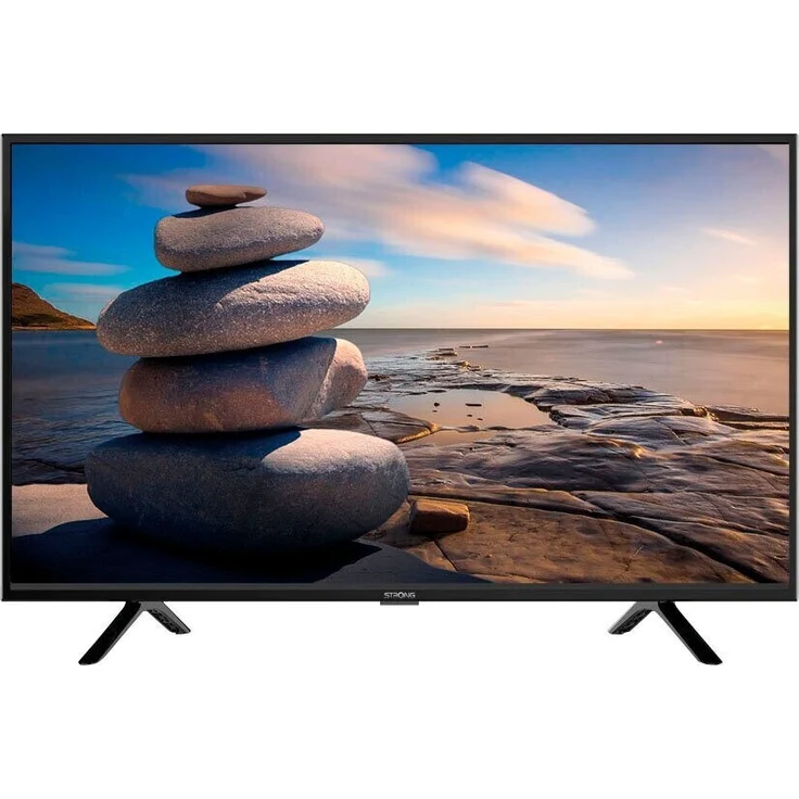 Strong SRT-32HC4043 80 cm (32 Zoll) LED Smart TV (HD ready, kein HDR, Edge-LED) HD-Triple-Tuner (Sat, Antenne, Kabel) Energieklasse F (DE-Modell) – Bild 1