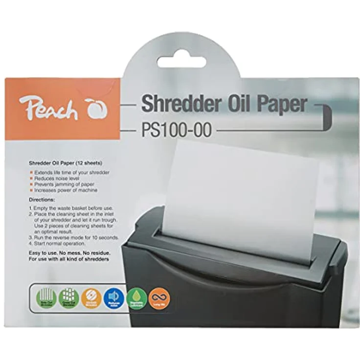 Aktenvernichter Peach Service Kit –lpapier 12 Stk.-Blister - Preisvergleich – Bild 1