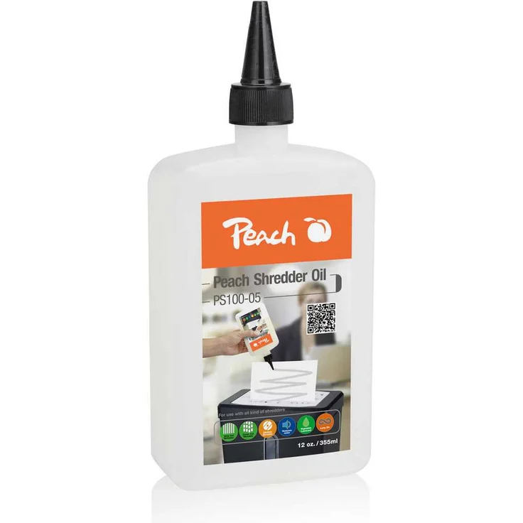 Peach Aktenvernichter Spezial Öl, PS100-05 - Inhalt 355ml - Shredder Oil - Preisvergleich – Bild 1