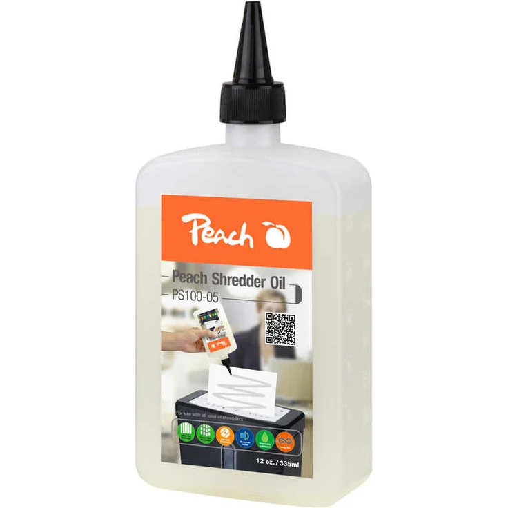 Peach Aktenvernichter Spezial Öl, PS100-05 - Inhalt 355ml - Shredder Oil - Preisvergleich – Bild 2