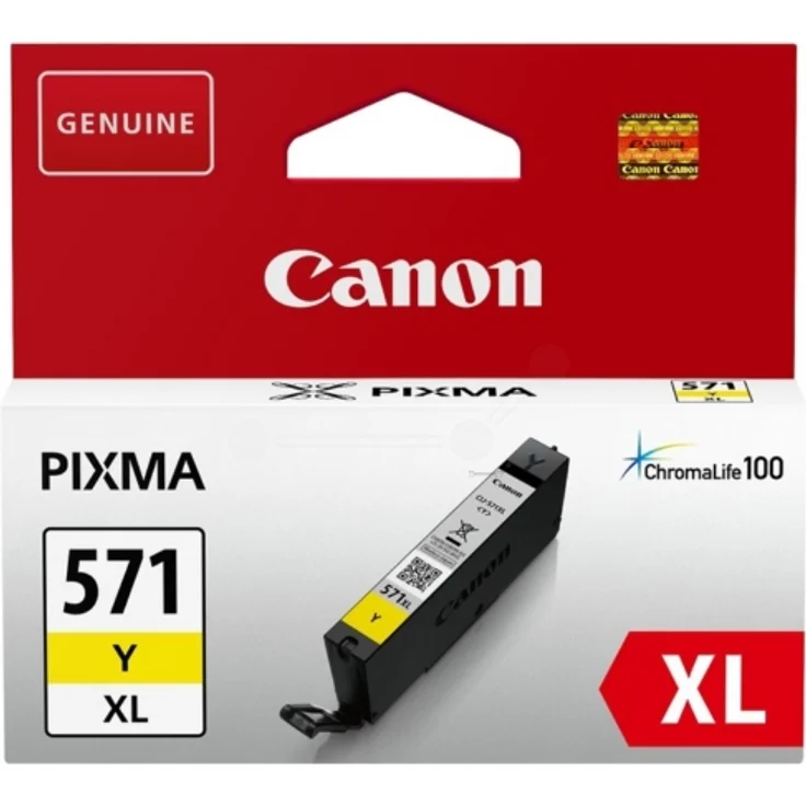 Canon CLI-571 YXL / 0334 C 004 Tintenpatrone yellow original – Bild 1