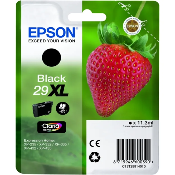 Epson 29XL / C 13 T 29914012 Tintenpatrone schwarz original