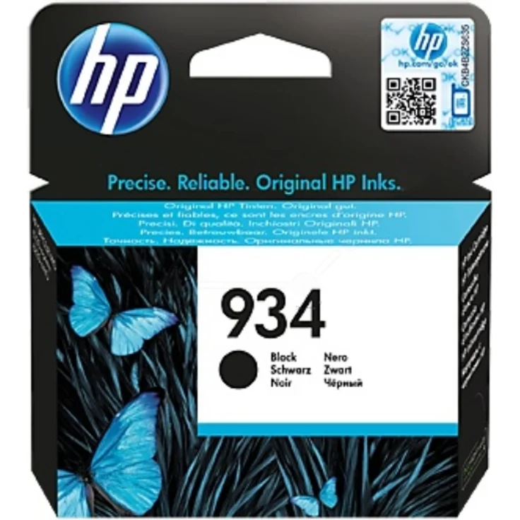 HP 934 / C2P19AE Tintenpatrone schwarz original – Bild 1