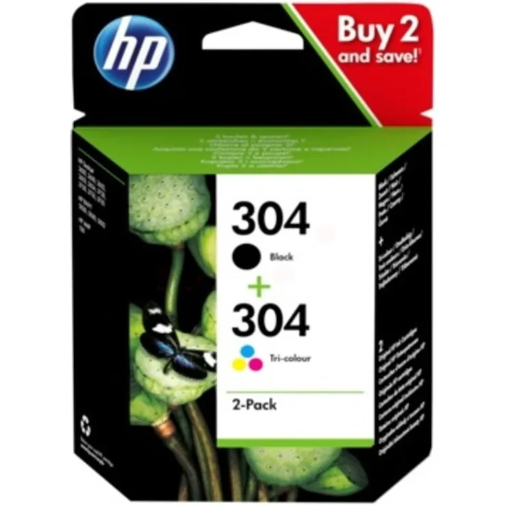 HP 304 / 3JB05AE#301 Tintenpatrone schwarz color original