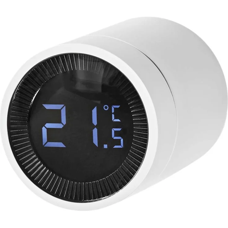 Nedis SmartLife, ZigBee Heizkörpersteuerung, Batteriebetrieben, Zeitplan und Fernbedienung, integrierte SmartLife App, kompatibel mit Amazon Alexa & Google Home, weiß (ZBHTR10WT) – Bild 2