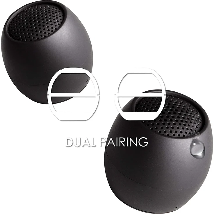 Boompods Zero Bluetooth Lautsprecher Freisprechfunktion, stoßfest, Wasserfest Schwarz (ZERBLK) – Bild 3