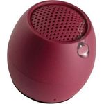 Boompods Zero Bluetooth Lautsprecher Freisprechfunktion, stoßfest, Wasserfest Burgund (ZERBUR)