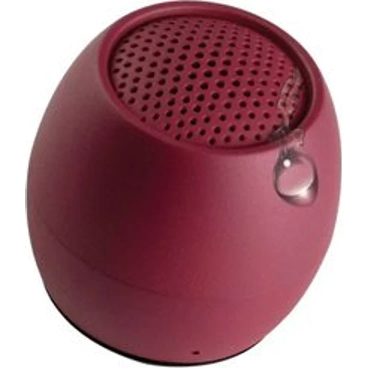 Boompods Zero Bluetooth Lautsprecher Freisprechfunktion, stoßfest, Wasserfest Burgund (ZERBUR) – Bild 1