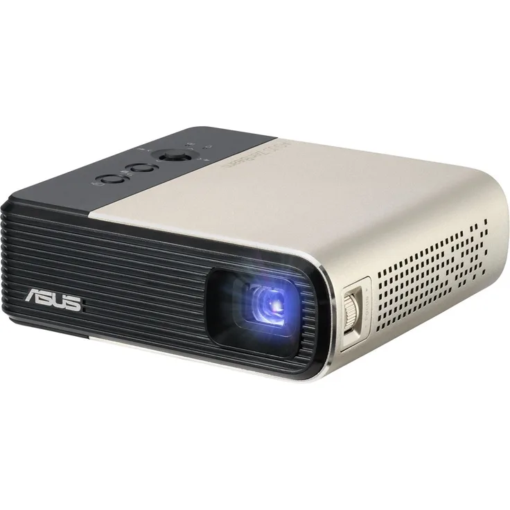 ASUS ZenBeam E2 - DLP-Projektor - LED - 300 lm - WVGA (854 x 480) - 16:9 - Gold (90LJ00H3-B01170)