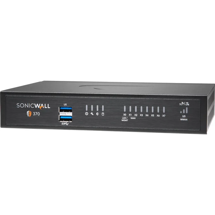 SonicWall TZ370 - Sicherheitsgerät - GigE - NFR - Desktop
