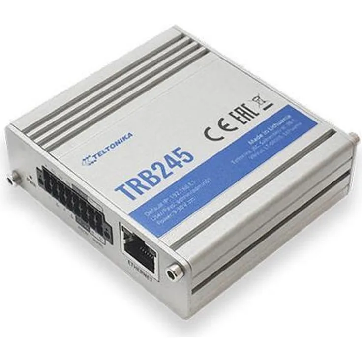 Teltonika TRB245 - Gateway - 100Mb LAN, RS-232, RS-485 - 3G, LTE, 4G - Gleichstrom (TRB245000000)