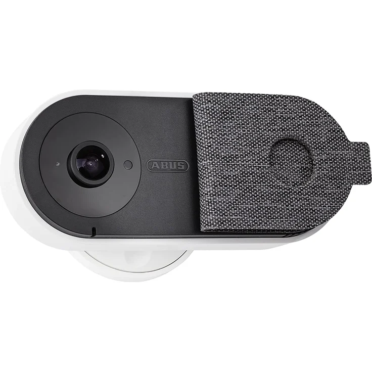 ABUS PPIC31020 WLAN Überwachungskamera - Privacy Innen-Kamera - mit Privatsphäre-Modus, 180-Grad-Blickwinkel, Bewegungserkennung, Push-Mitteilung, Nachtsicht, 8-GB-Speicherkarte, 1080p/Full HD & App – Bild 1