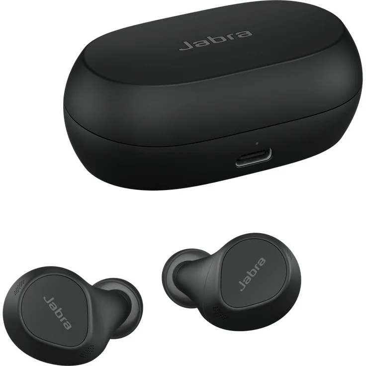Jabra Elite 7 Pro In-Ear Bluetooth Kopfhörer kabellos IP57, titan/schwarz – Bild 2