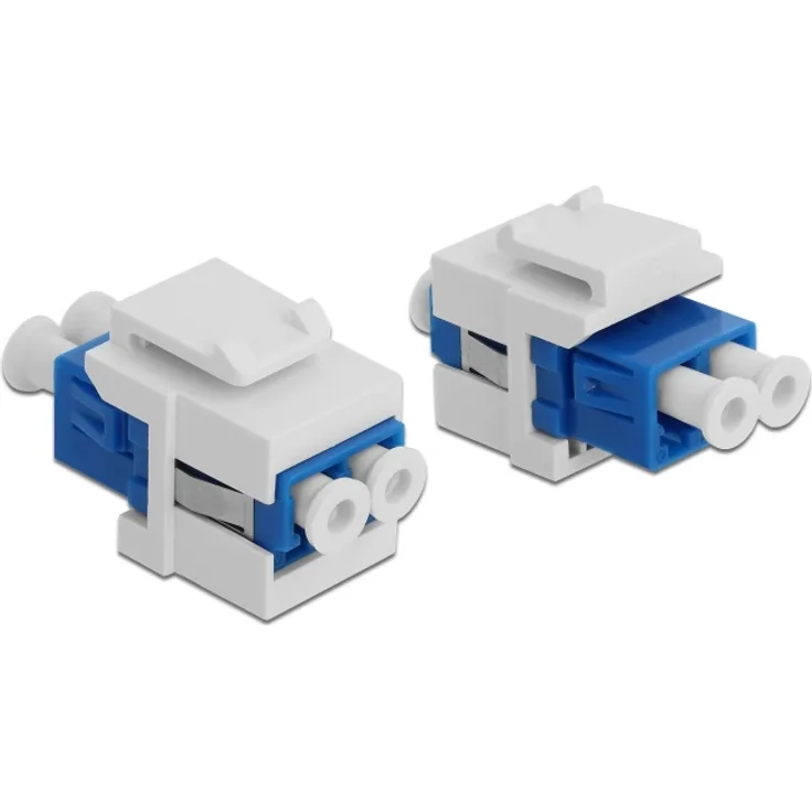Delock Keystone Modul LC Duplex Buchse > Buchse Single