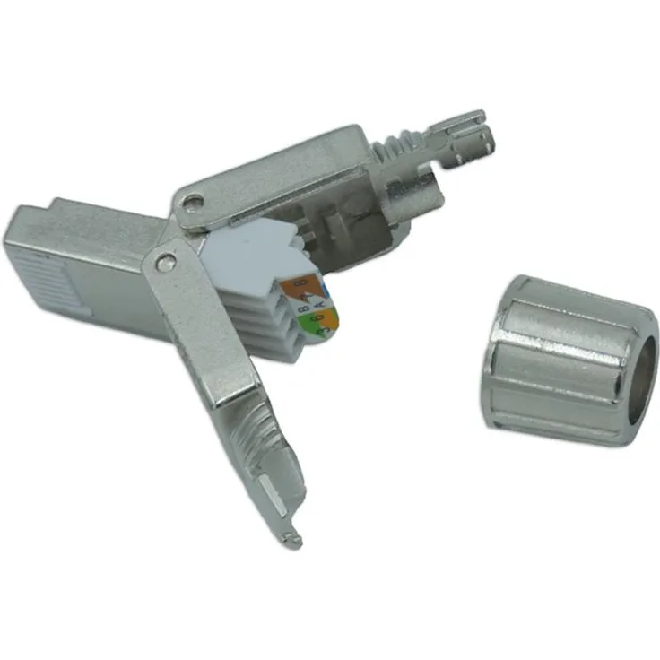 Netzwerk Stecker Tool-less RJ45 CAT6A CAT 7 Kabel Stecker ohne Werkzeug