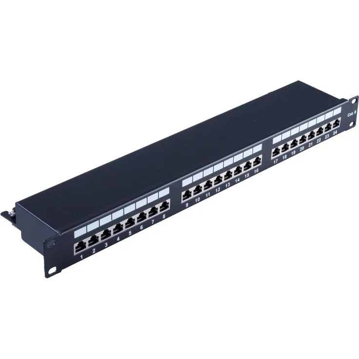 shiverpeaks BASIC-S Cat.6 Patchpanel 48,26 cm (19'') 24 Port (BS75065)