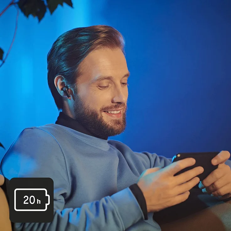 Panasonic RZ-B210W True Wireless In-Ear-Kopfhörer, schwarz – Bild 5