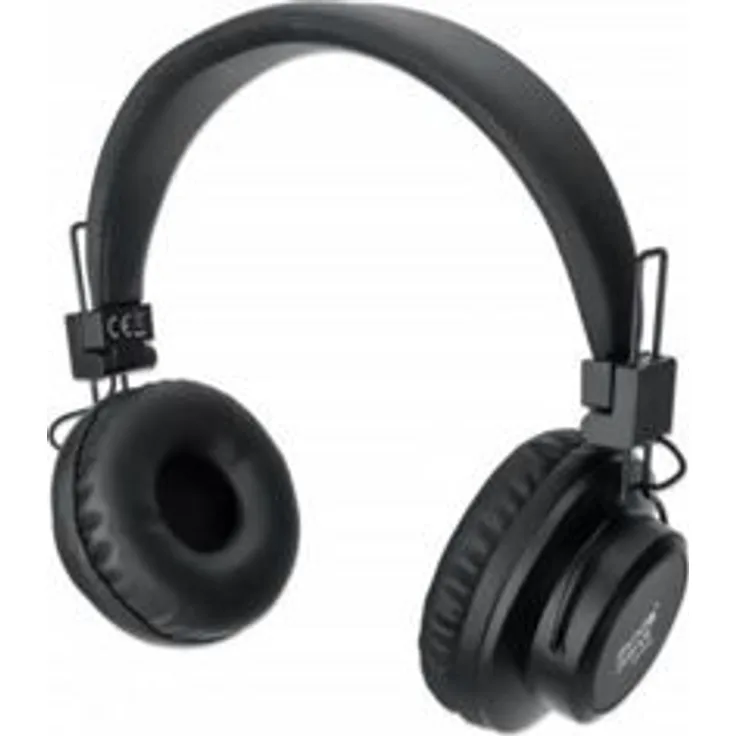 MANHATTAN Sound Science, On-Ear-Kopfhörer, Bluetooth, Mikrofon, FM-Radio, schwarz (165389)