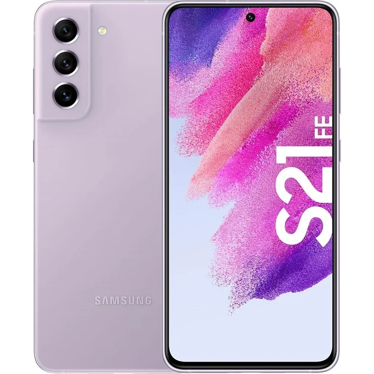 Samsung Galaxy S21 FE 5G Smartphone 16,28cm (6,41 Zoll) AMOLED-Display, 256GB interner Speicher, 8GB RAM, Dual-SIM, Android 12, Lavender - Preisvergleich – Bild 1