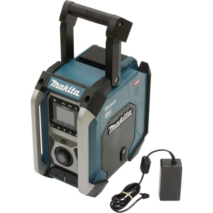 Makita MR007GZ XGT, Baustellenradio, blau/silber, (DAB+, DAB, UKW (FM)) – Bild 2