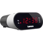 Lenco CR-07, Radiowecker, weiß, (UKW (FM)) 