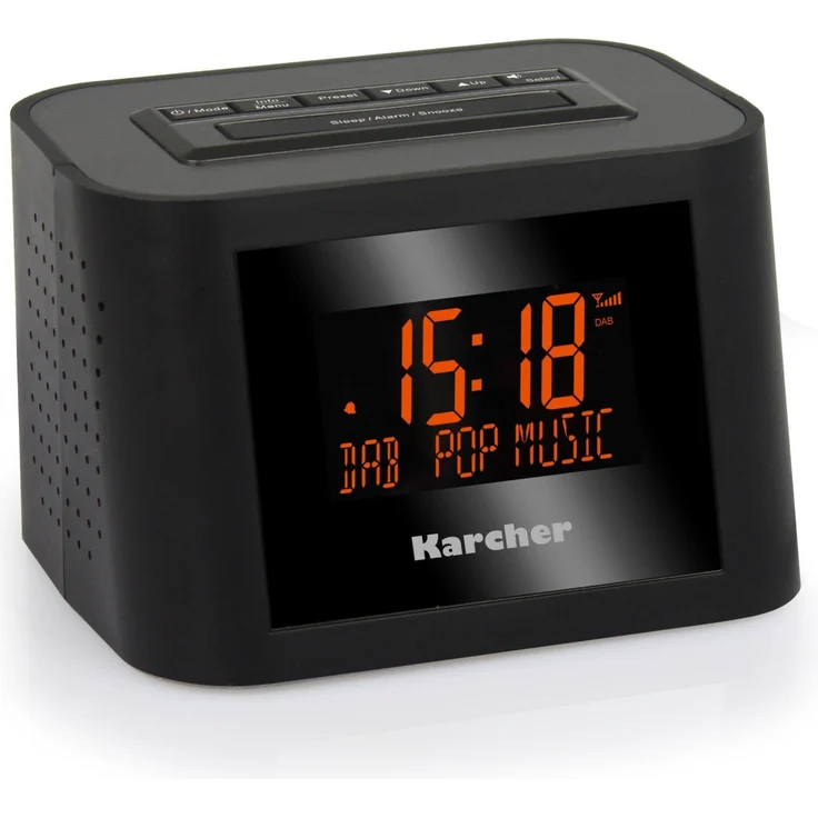 Karcher 2420, Tragbares Radio, schwarz, (DAB, DAB+, UKW (FM))  – Bild 5