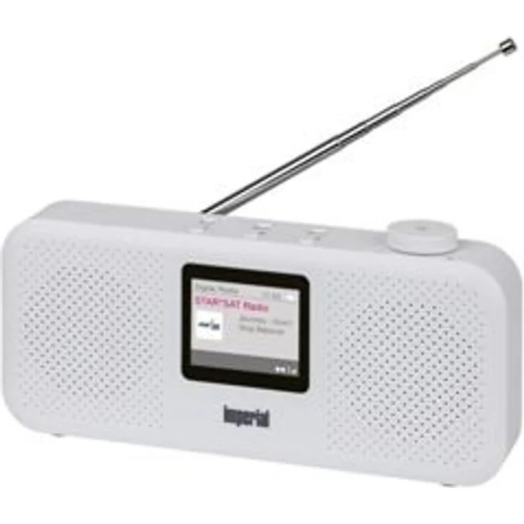 Imperial Dabman16, Tischradio, weiß, (DAB+, DAB, UKW, MW) 