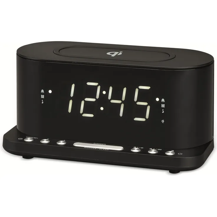 Denver CRQ-110, Radiowecker, schwarz, (UKW (FM)) 