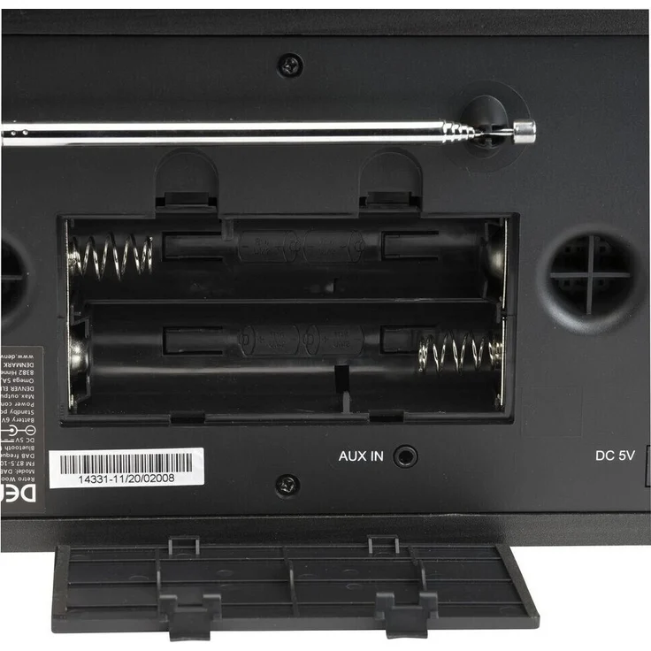 Denver DAB-28, Tragbares Radio, schwarz, (DAB, DAB+, UKW (FM))  – Bild 5