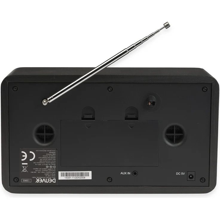 Denver DAB-28, Tragbares Radio, schwarz, (DAB, DAB+, UKW (FM))  – Bild 4