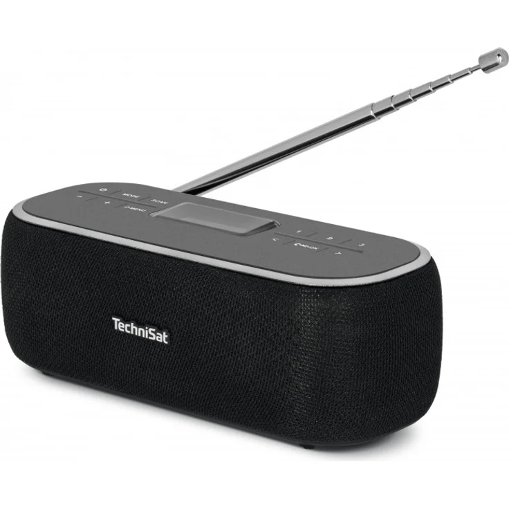TechniSat Viola BT1, Tragbares Radio, Radiowecker, Digitalradio, schwarz, (DAB, DAB+, UKW (FM))  – Bild 5