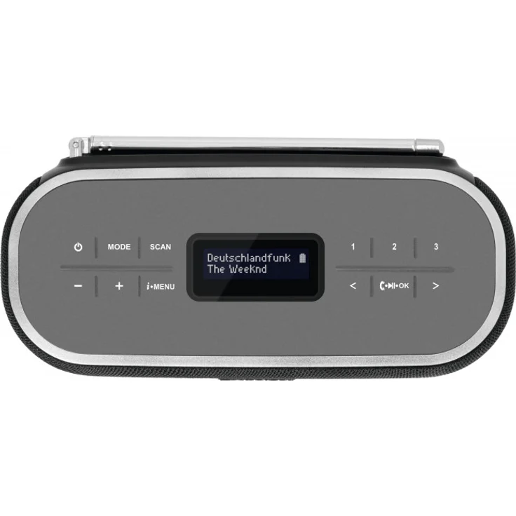 TechniSat Viola BT1, Tragbares Radio, Radiowecker, Digitalradio, schwarz, (DAB, DAB+, UKW (FM))  – Bild 8