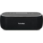TechniSat Viola BT1, Tragbares Radio, Radiowecker, Digitalradio, schwarz, (DAB, DAB+, UKW (FM)) 