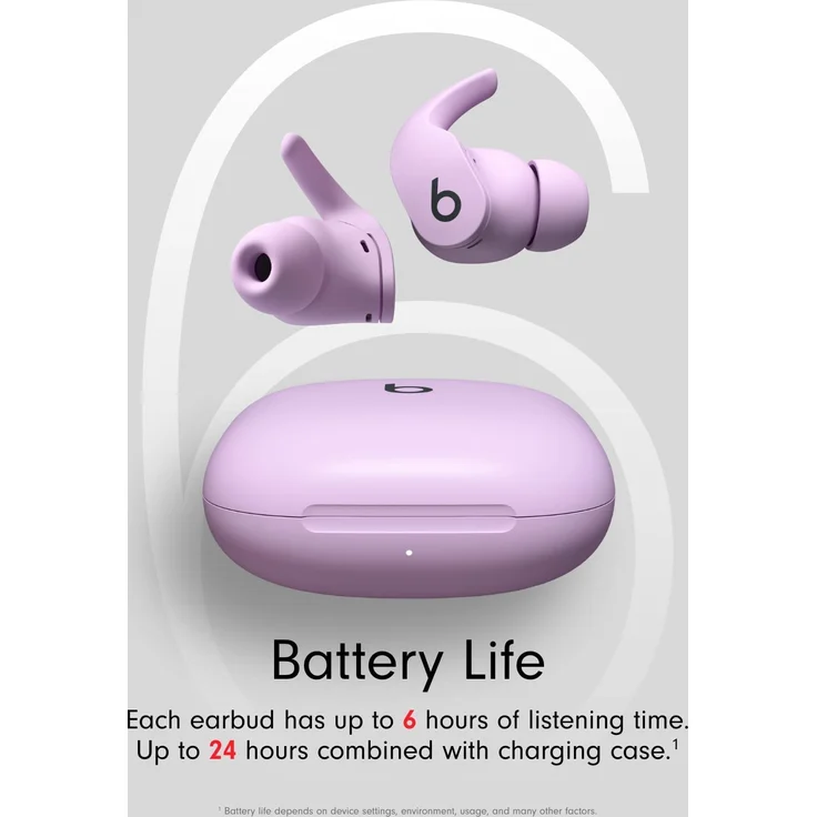 Beats Fit Pro Hellviolett, True Wireless In-Ear-Kopfhörer, Noise Cancelling, violett – Bild 7