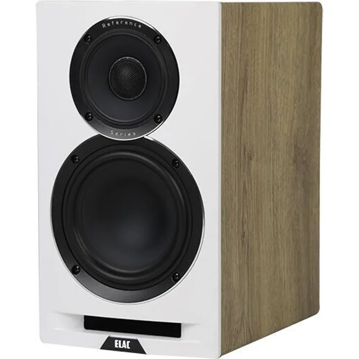 Elac Uni-Fi Reference UBR-62 Regallautsprecher, Holz, weiß, braun