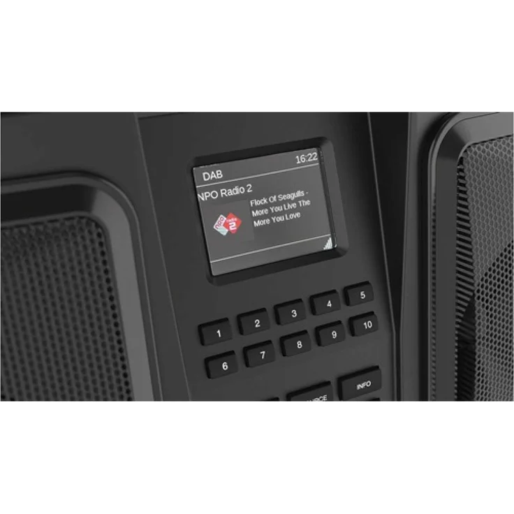 Perfectpro Rockbull, Baustellenradio, schwarz, (DAB, DAB+, UKW (FM))  – Bild 4