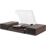 Fenton RP165D Plattenspieler-Set Dunkles Holz, dunkelbraun