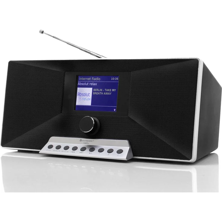 Soundmaster IR3500SW, Internetradio, schwarz, (DAB+, Webradio, UKW)  – Bild 1